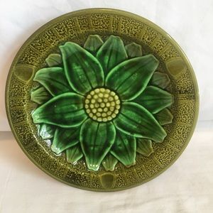 Large Round Green Rossini Ashtray